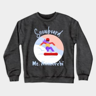 Snowboard Mt. Komorbi Crewneck Sweatshirt